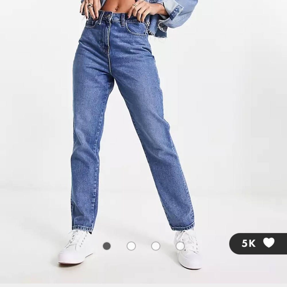 ASOS Collusion high waisted mom Jean
